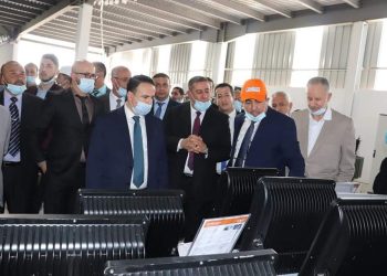 في آخر محطة من زيارته لمستغانم ..بولخراص يشيد بالمنصع المتخصص في انتاج وتسويق الكوابل والأسلاك الكهربائية