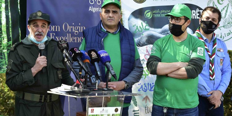الجزائرية للتأمينات gig Algeria في نشاط بيئي لتوعية المواطنين بضرورة حماية الغطاء النباتي والغابات