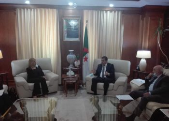 وزير الطاقة والمناجم يستقبل رئيسة الكونفدرالية العامة للمؤسسات الجزائرية