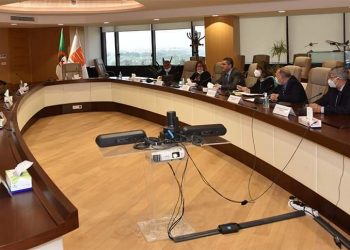 سوناطراك:حكار يستقبل الرئيس التنفيذي للمؤسسة الوطنية للنفط الليبي