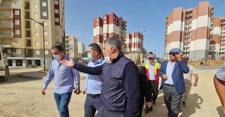 وزير السكن يتفقد موقع 3000 سكن بيع بالإيجار بابا حسن. – 3746 سكن بيع بالإيجار وكذا 3254 سكن بيع بالإيجار بالدويرة