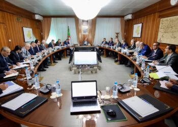 الوزير الأول بالنيابة يترأس اجتماعا وزاريا مشتركا حول تصدير الاسمنت والكلنكر