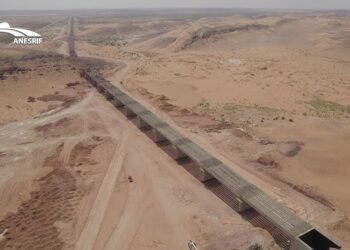 استكمال أشغال إنجاز أكبر جسر للسكك الحديدية في الجزائر وإفريقيا قبل نهاية أكتوبر المقبل