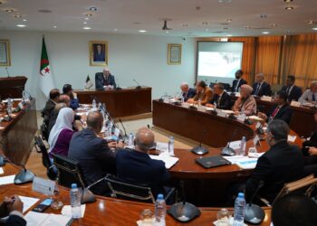 السيد بشير يبحث مع مسؤولي “جيتكس” سبل بعث شعبة الصناعات النسيجية والجلدية بالجزائر