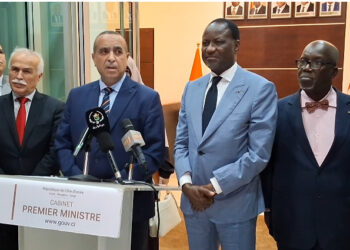 الجزائر – كوت ديفوار: عجال يستقبل بأبيجان من قبل الوزير الأول الإيفواري